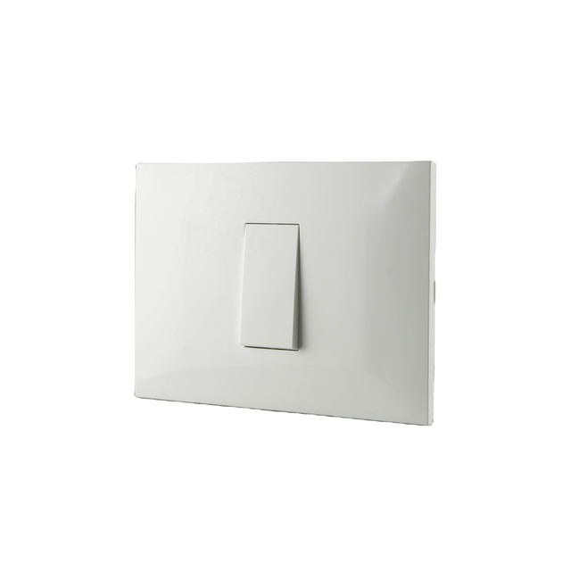 Factory Wholesale European Standard Wall Home Application 1 Gang 1 Way 10A Light Switch Wall Socket IP21 CE for 220V