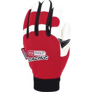 KS TOOLS - 310.0260 Gant de mécanicien en cuir résistant aux vibrations-GANTS EAN 4042146232576 - Product Image 1