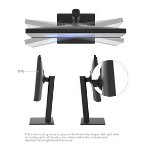Ordinateur tout-en-un <span class=keywords><strong>de</strong></span> bureau AIO Win11 I3/I5/I7/I9, <span class=keywords><strong>PC</strong></span> monoblock pour les jeux et les entreprises, barebone avec SSD+HDD, écran tactile LCD - Product Image 4