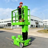 Plateforme élévatrice mobile autopropulsée à mât télescopique pour levage de personnel à grande hauteur
