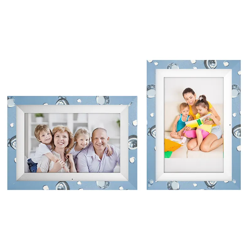 WiFi Digital Photo Frame 10 zoll IPS Touch Screen HD Display , 16GB Storage, Auto-Rotate, Share Photos über App, Email, Cloud