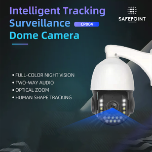 Ngoài trời thông minh <span class=keywords><strong>IP</strong></span> an ninh mạng Máy ảnh 30x zoom 2MP 5MP 8MP HD PoE kép nguồn ánh sáng tự động theo dõi an toàn con người - Product Image 3