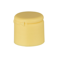 Bouchon à vis Flip-Top personnalisé Couvercles en plastique 18mm 20mm 24mm 28mm Tailles PP Matériau Tubes Crèmes Fermetures d'emballage Conception nervurée