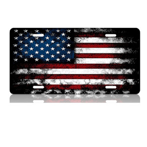 <span class=keywords><strong>2025</strong></span> tùy chỉnh xe số tấm trang trí nhôm 3D logo dập nổi tấm giấy phép cho xe ponsonalized - Product Image 1