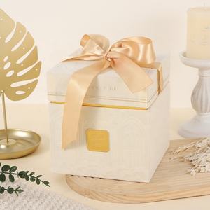 Boîte Cadeau Velours Haut de Gamme <span class=keywords><strong>Château</strong></span> Français Rose Boîte à Bonbons Mariage Anniversaire - Product Image 6