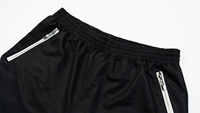 Ensemble de shorts de sport pour hommes en nylon 100% à séchage rapide sérigraphie Logo taille moyenne t-shirt léger et brillant