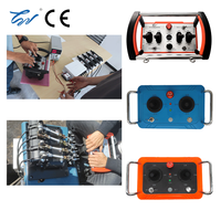 Télécommande sans fil industrielle longue portée pour grue avec joystick proportionnel hydraulique