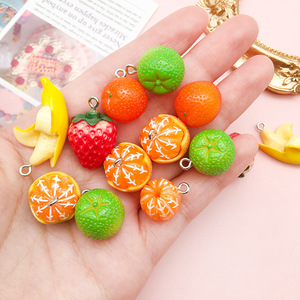Acrylique Simulation Fruit Pendentif Mignon Style D'été Style Bohème Creative DIY Accessoire Accessoires - Product Image 2