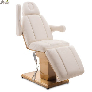 Simple Confortable Durable blanc et or Esthetix <span class=keywords><strong>Alessandra</strong></span> lit de soin électrique Beauty Spa - Product Image 3