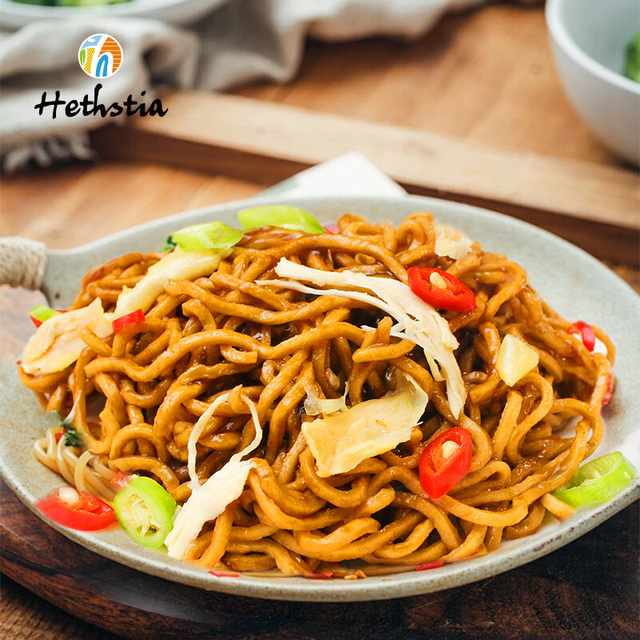 Spicy Chicken Flavor High Protein Ramen Vegan Non Fried 29g Protein Instant Noodles Healthy Meal Noodles