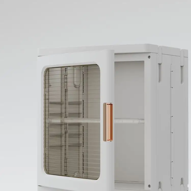 โรงงานโดยตรงตู้เก็บของขนาดเล็กตู้เก็บของชั้นวางของพร้อมประตูพับได้