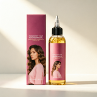 Huile de romarin naturelle 100 ml, huile de romarin à la menthe, soin du cuir chevelu à base de plantes, huile de croissance des cheveux biologique