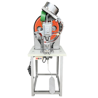 Machine de poinçonnage automatique d'œillets ovales et de rivetage de garnitures ovales pour sacs, chaussures, ceintures, cuir, toile et tissu