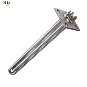Flat Flange Water Heating Element 36V 1200W Electric Tubular Heater Water Heater Resistance