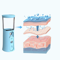 Léger bas prix ventes Portable USB Rechargeable électrique Nano brouillard vaporisateur beauté visage vapeur hydratant vapeur