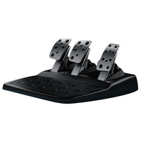 Volant de Course Logitech G29 en Cuir Véritable avec Pédales et Levier de Vitesses Driving Force pour PS5 PS4 PC, Noir, Accessoire de Jeu