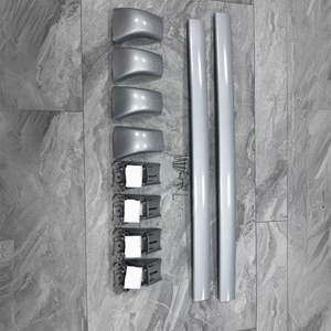 JOESHIER Marvellous Grades for Toyota Highlander 2014-2020 Roof Side <b>Rail</b> Cargo Carrier Aluminum Alloy Cross Bar - Product Image 3