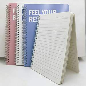 Carnet à lignes horizontales, grand <span class=keywords><strong>bloc</strong></span>-notes pour <span class=keywords><strong>le</strong></span> lycée, l'université et les examens, format A5 B5, papier épais, carnet à spirales - Product Image 3