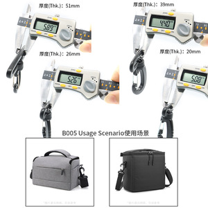 Rotating Hook For <b>Camera</b> <b>Bags</b> B-005 Plastic Durable <b>Bag</b> Hanging Hook With Webbing For Digital <b>Camera</b> Gear - Product Image 3