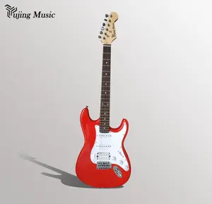 Yujing संगीत YST-03 नेतृत्व सोलो इलेक्ट्रिक गिटार चीन से 22F पीआरएस शास्त्रीय मूल इलेक्ट्रिक गिटार