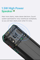 Computadora de Mano con Pantalla Completa de 4 Pulgadas y Android 13.0, Escáner de Código de Barras Portátil, NFC 13.56MHz, Colector de Datos, Funciones 1D/2D, en Existencia