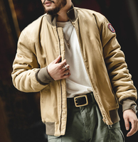 Manteau imprimé personnalisé Veste vierge rembourrée en coton Manteau chaud à col montant pour hommes pour l'automne et l'hiver