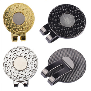 Clips de chapeau magnétiques personnalisables pour marqueurs de balle de golf, supports vierges pour gravure laser, clips de cheveux pour visière de chapeau, accessoires de chapeau gravables DIY - Product Image 1