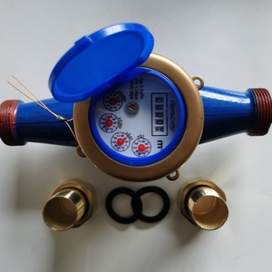 Pengukur aliran mekanis Multijet pengukur air DN20 20mm meteran air portabel 150 mm Pn16 pengukur air - Product Image 5