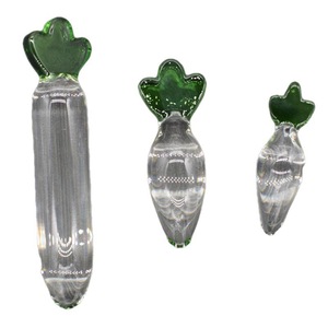 Ensemble de plugs anaux en verre cristal, petit, moyen, grand, contrôle manuel, jouet pour adultes pour couples - Product Image 2