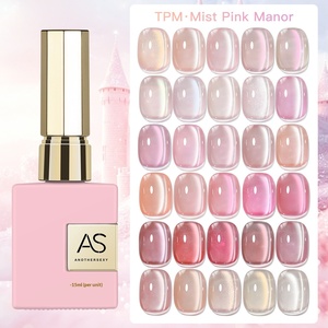 Poudre de brume pour nail art, Collection Manor, Vernis gel mat effet œil de chat, Nouvelle collection Printemps/Été, Rose doux éclaircissant, Exclusif pour ongles - Product Image 2