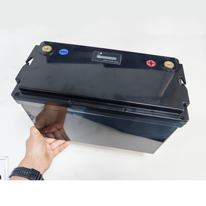 12V 각형 방수 리튬 이온 셀 케이스 100AH 300AH 전기 배터리 박스 랙 플라스틱 쉘 Lifepo4 배터리 함 나사 - Product Image 2