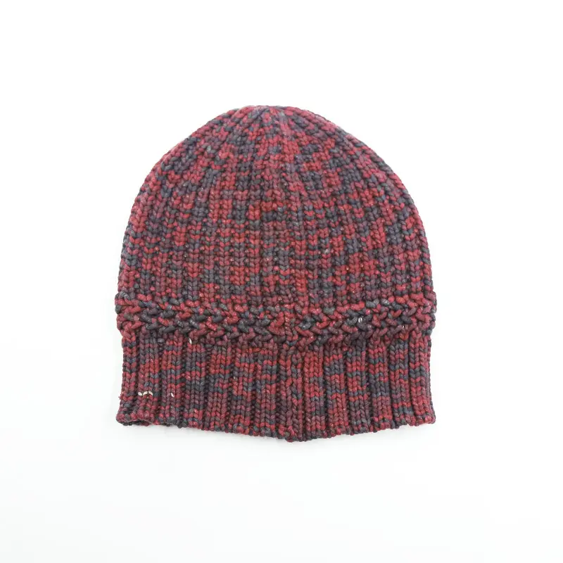 Accessori invernali cappello a cuffia lavorato a maglia in morbido cotone stile classico
