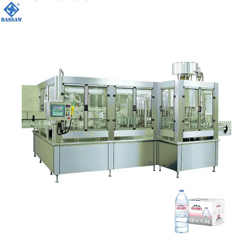 Automatic 5-10L 15L Bottled Water Filling Machine Solution Filling Line Drinking Mineral Water Production Line