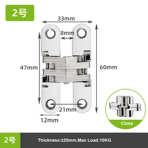 Có Thể Điều Chỉnh Giấu Cửa Bản Lề Hiện Đại Thép Không Gỉ 304 Kẽm Hợp Kim Và Kim Loại Phần Cứng Cho Phòng Tắm Cho Khách Sạn - Product Image 4