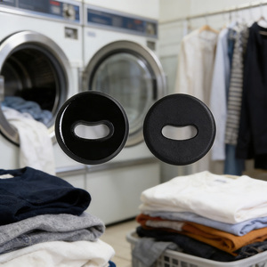 Étiquette RFID PPS pour la gestion des actifs vestimentaires, 22 mm, résistante à la chaleur, 13,56 MHz, <span class=keywords><strong>puce</strong></span> 215, pour le suivi des textiles hôteliers - Product Image 2