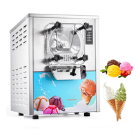 Nouvelle conception 2026 YKF-116 Machine à glace automatique économique pour yaourt, noix, fruits, lait, eau, chocolat, légumes