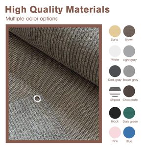 HDPE Schaduwdoek voor Tuin, Privacy <span class=keywords><strong>Net</strong></span>, Zonwering - Product Image 6