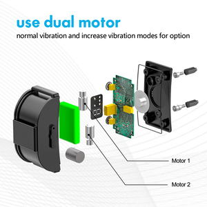 Su geçirmez çift motorlu Anti Barking kontrol cihazı dur bark e yaka köpek için - Product Image 6