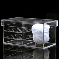 Présentoir de supermarché pour boîtes à fleurs, étagère à chaussures, organisateur de maquillage en acrylique, boîte à gommes, boîte à bonbons, boîte à montres, présentoir à chaussures