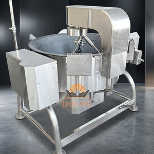 <span class=keywords><strong>Precio</strong></span> Directo de Fábrica, Cocina Comercial de Hierro Fundido de 150L, Tipo Inclinable |   Olla Desmontable de Hierro Puro para una Fácil Limpieza |   Hierro Fundido - Product Image 6