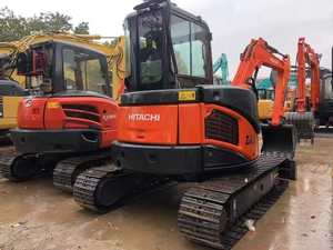 HITACHI รถขุดตีนตะขาบขนาด5ตัน hitachiZX50เครื่องจักรจากญี่ปุ่นได้รับการรับรอง CE - Product Image 4