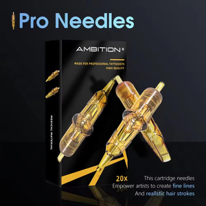 Cartouche d'aiguilles de tatouage jetables OEM ODM Ambition Glory 20 pièces 3RS 5RS 7RS 9RS RS Round <span class=keywords><strong>Shader</strong></span> 1RL 3RL 5RL 7RL 7RM 9RL 9RM RL RM - Product Image 4