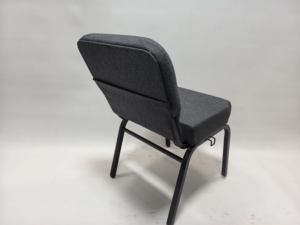 Chaises de table imbriquées modernes pour prêtres d'église en gros, avec siège en tissu confortable et inclinable, pour utilisation dans les théâtres, les écoles et les hôpitaux - Product Image 3