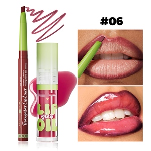 COOL STORY CL2549 Ensemble 2-en-1 Brillant à Lèvres & Crayon Contour des Lèvres - Hydratant Longue Durée Fini Mat/Brillant Formule Vegan en Stick - Product Image 6