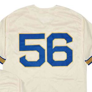 Versand bereit Seattle Jim Bouton Throw back Beste Qualität genähtes Baseball-Trikot - Product Image 1