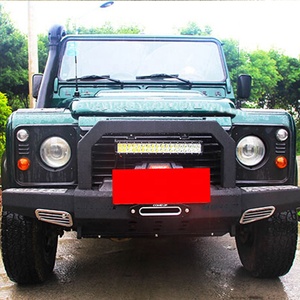 Accesorios de Kits de Carrocería Automotriz del Mercado de Repuestos Offroad Parachoques de Acero Inoxidable para <span class=keywords><strong>Land</strong></span> <span class=keywords><strong>Rover</strong></span> <span class=keywords><strong>Defender</strong></span> 90 110 - Product Image 3