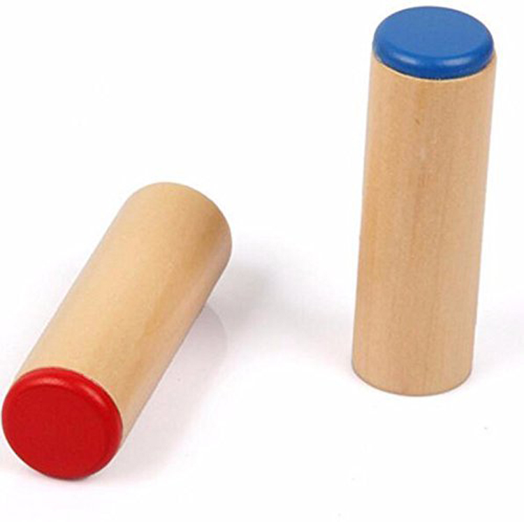 Дошкольных образовательных игрушки деревянные звук цилиндр деревянные детские игрушки для детей