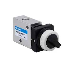 JM322TB JM322PP G1/4 Selector Type 2 Position 3 Way Pneumatic Valve Supplier Stainless Steel Control Mechanical Valve