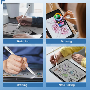 Lápiz Óptico Activo con Punta Fina de 1.8mm y Punta de Goma con Rechazo de Palma para <span class=keywords><strong>Dibujo</strong></span> Artístico <span class=keywords><strong>Digital</strong></span> para <span class=keywords><strong>iPad</strong></span>, Envío desde California - Product Image 4