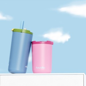 Houroffer Stainless Steel Tumbler 304 <b>Double</b> <b>Wall</b> Insulated Travel <b>Mug</b> For Office Car Outdoor Use - Product Image 2